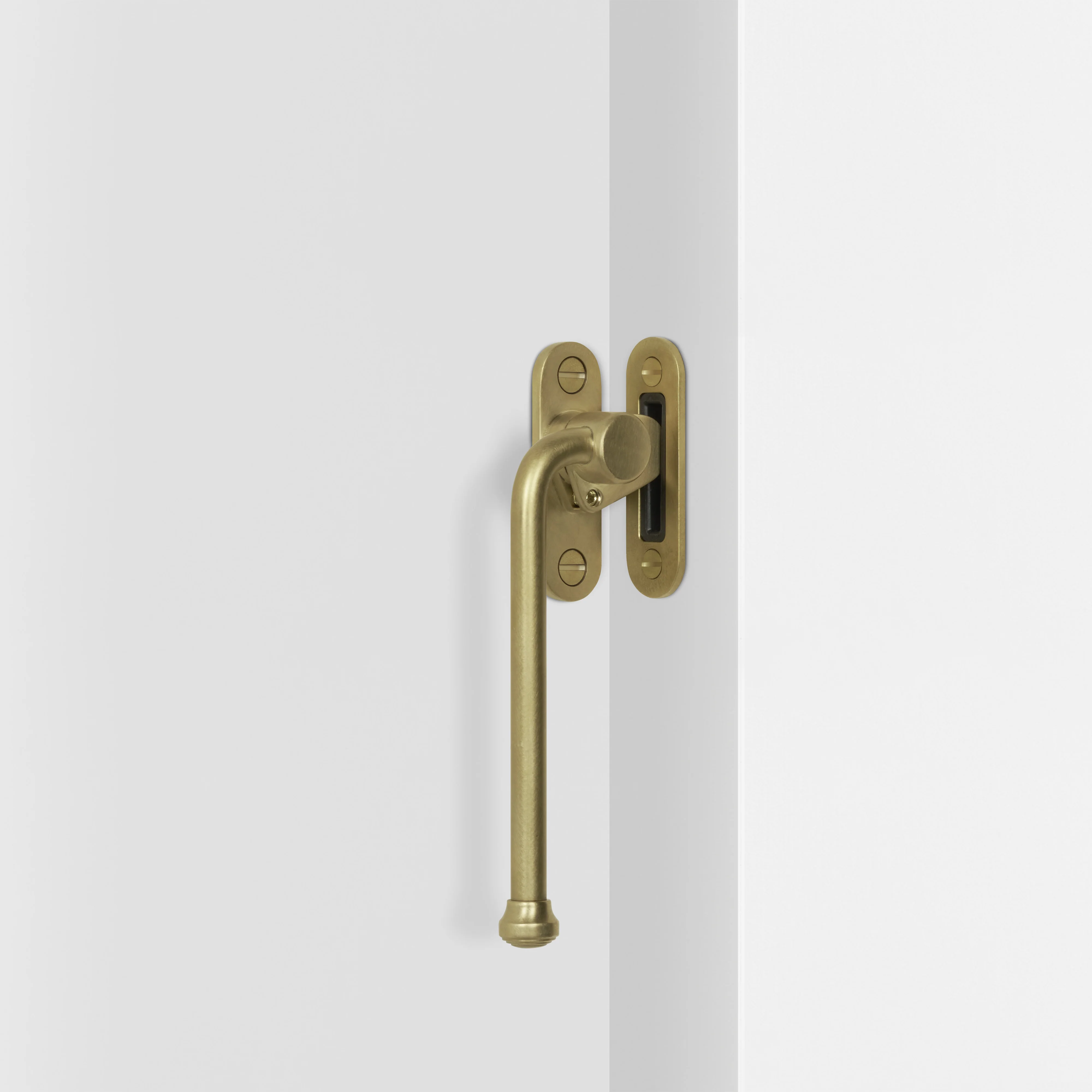 Antique brass window hardware
